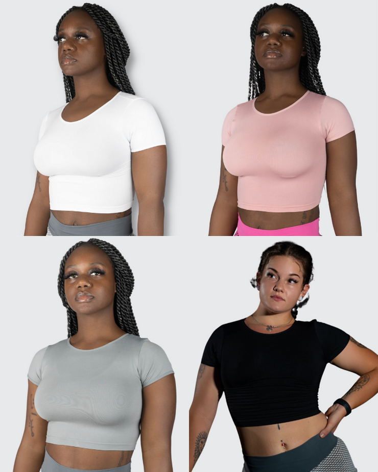 The Perfect Crop Top 4 Pack